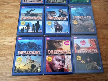 Dinozaury na DVD 13 płyt