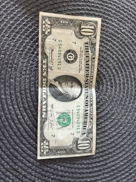 USA 10 dolarów 1974