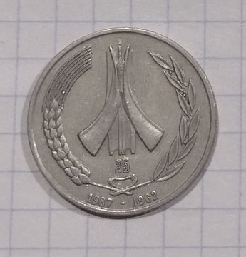 (708) Algieria 1 dinar 1987 Niepodległość 