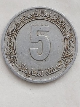 308 Algieria 5 centymów, 1974