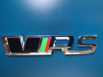 Logo znaczek Skoda VRS oryginał 5E0853687R