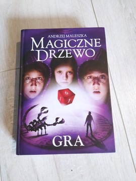 KSIĄŻKA Magiczna Drzewo Gra Andrzej Maleszka