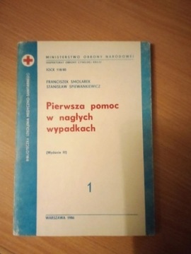 Książka pierwsza pomoc 1986 Warszawa