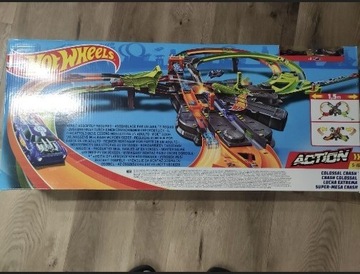 Hot Wheels GFH87 Colossal Crash duży zestaw Nowy