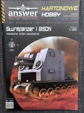 Karton. Hobby 2020\3 Sturmpanzer I Bison + LASERY