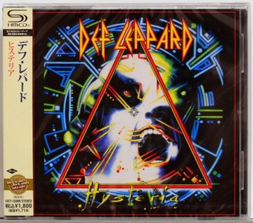DEF LEPPARD Hysteria JAPAN SHM-CD