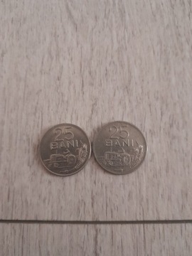 MONETA 25 BANI RUMUNIA 1966 2 SZTUKI