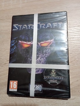 StarCraft + Brood War. PC PL/ANG NOWA FOLIA 