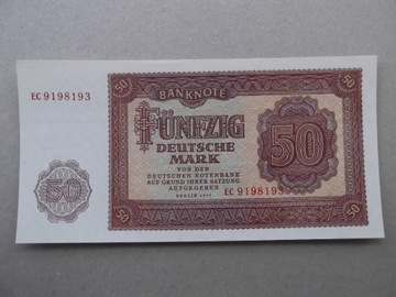 Niemcy NRD 50 marek 1955 ser.EC UNC  