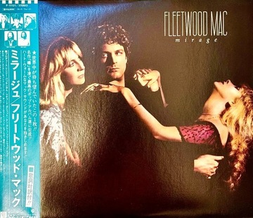 FLEETWOOD MAC MIRAGE NM/NM/VG+ JAPAN OBI 1982 WARNER JAPANDOITBETTER