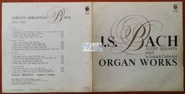 J. S. Bach "Organ Works" 2xLP winyl 1974 EX- 