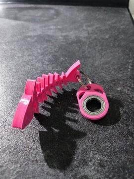 KEYSPINNER ZESTAW+REKINEK 11CM KOLOR PINK 