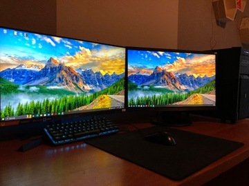 Komputer gamingowy i Monitor 240Hz + 4 GRATISY