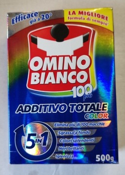 OMINO BIANCO COLOR odplamiacz w proszku 5w1 500g