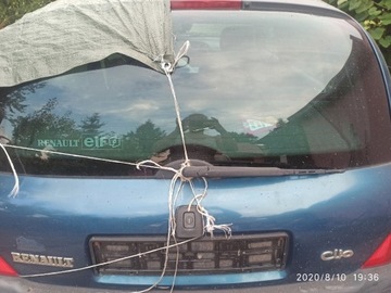 Renault Clio 2 drzwi klapa bagażnika zderzak tylni