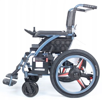 Wózek inwalidzki elektryczny LEKKI składany