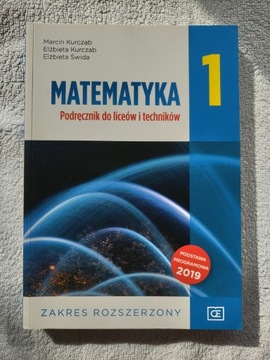 Matematyka 2 - podręcznik zakres rozszerzony 2019