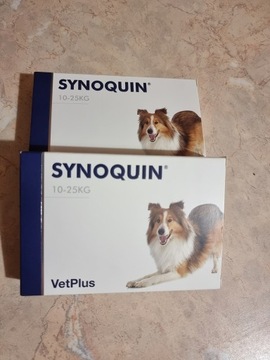 Synoquin 10-25kg na stawy dla psa 21 tabletek/1 NIEPEŁNE opakowanie