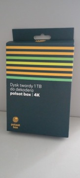Dysk twardy 1TB do dekodera Polsat box 4K