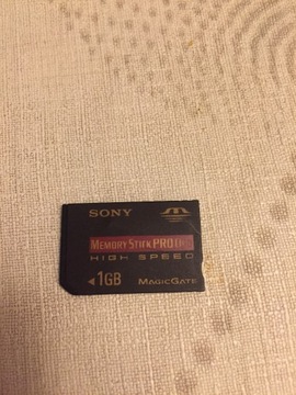 Karta pamięci Memory Stick Pro Duo 1 GB sprawna!