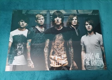 Antyrama z plakatem Bring Me The Horizon