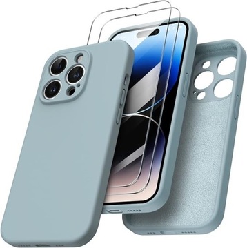 Etui do telefonu iPhone 14 Pro+2 szkła ochronne 12