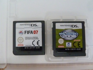 Nintendo DS  Fifa 07 i real football 2008