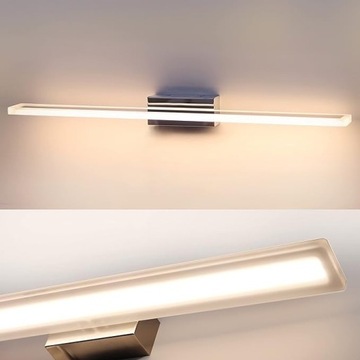 Kinkiet LED, lampa ,ze stali nierdzewnej, 60 cm