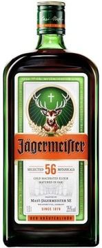 Puste butelki Jagermeister 1 l