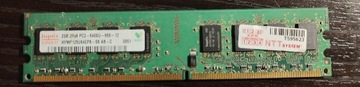 Pamięć DDR2 HYNIX 800MHz 2GB HYMP125U64CP8-S6 AB-C