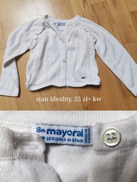 Sweterek dziewczęcy Mayoral, r 86