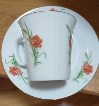 6 Filiżanek, porcelana Chińska,sygnatura 