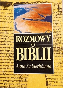 Anna Świderkówna Rozmowy o Biblii