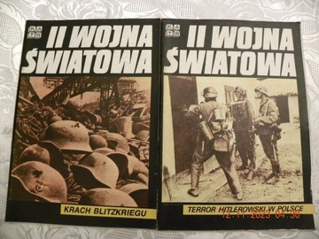 II Wojna Światowa. 2 zeszyty KAW z 1982r.