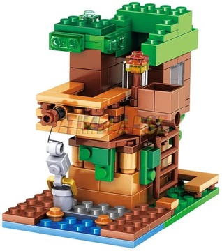 Minecraft Klocki Zestaw Figurek Figurki 163 +LEGO 