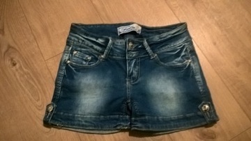 Krótkie spodenki jeans