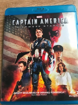 Captain America Pierwsze Starcie blu ray