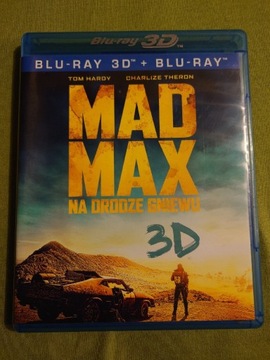 Mad Max na Drodze Gniewu blu-ray 2d + 3d