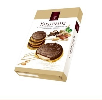 4 opakowania Kardynałki TAGO ciastka 180g