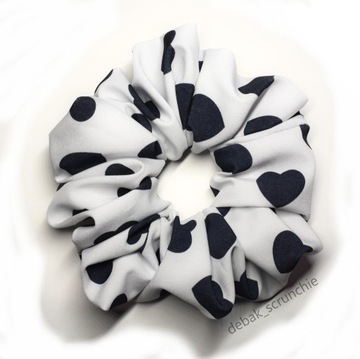 Gumka do włosów scrunchie XXL: CRUELLA