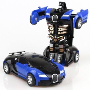 Samochód Bugatti Veyron Transformers Robot