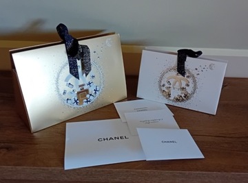 Chanel ekskluzywne kartoniki prezentowe 2szt. 