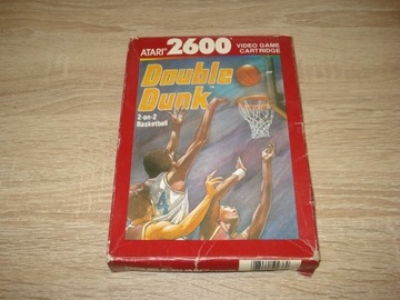 Double Dunk Atari 2600 box 
