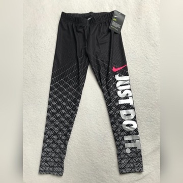 Nowe Legginsy Nike Dri-Fit 116-123cm