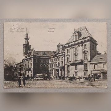 Warszawa - Ratusz - 1916
