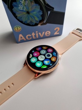 Złoty smartwatch Acrive 2