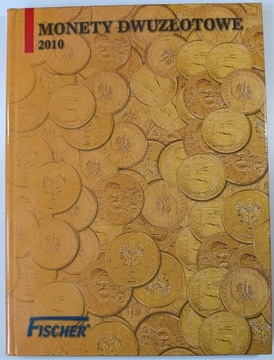 Klaser z monetami 2 złote GN 2010 Fischer.