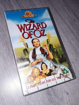 Czarnoksiężnik z krainy oz judy garland kaseta VHS