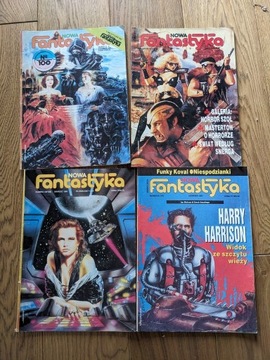 Nowa Fantastyka 1991 numery 1, 2, 3, 8