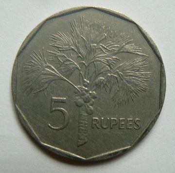 Seszele 5 rupii, 1982